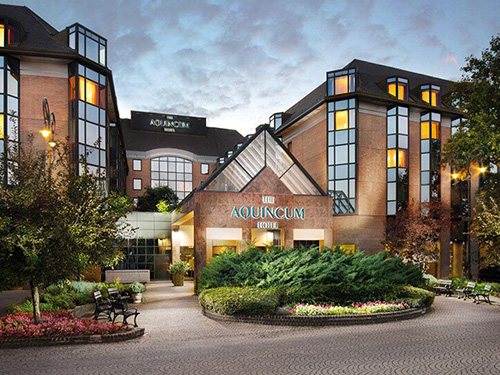 Hotel Aquincum Eingang